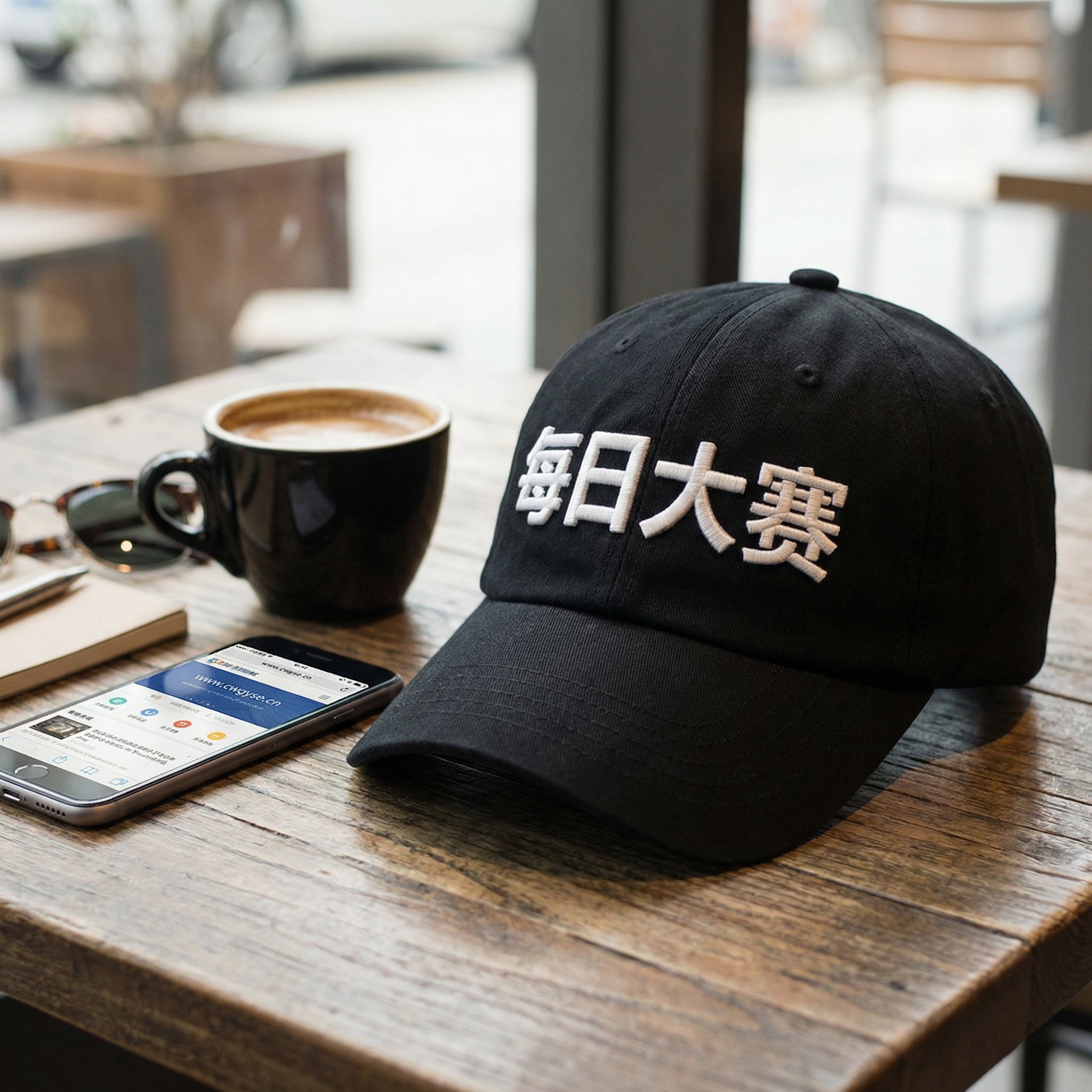 每日大赛品牌潮流鸭舌帽佩戴效果